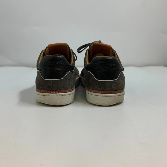 Allen Edmonds Men's Alpha Dark Gray Suede Lace-up 4643 Sneaker Size 13 - Picture 10 of 15